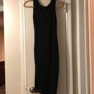 Hi neck lo back pencil dress Sz small
